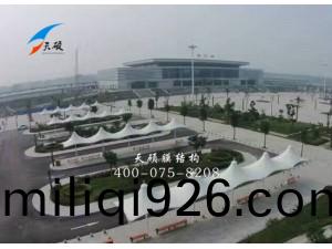 河南(nan)週口站(zhan)高(gao)鐵(tie)站(zhan)前廣場(chang)膜(mo)結(jie)構(gou)