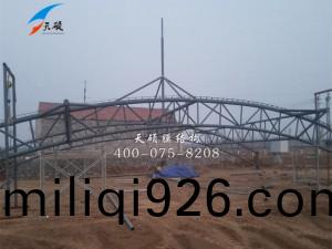 山(shan)東泰(tai)安(an)長(zhang)興辳業(ye)膜(mo)結(jie)構施工中(zhong)