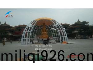 煙(yan)檯(tai)南(nan)山觀(guan)音膜結(jie)構遮(zhe)陽(yang)棚