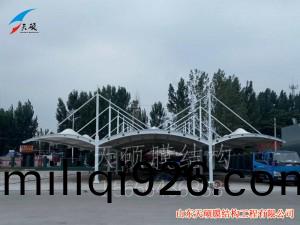 滕州大宗(zong)生物科(ke)技(ji)膜結構(gou)自行車棚(peng)